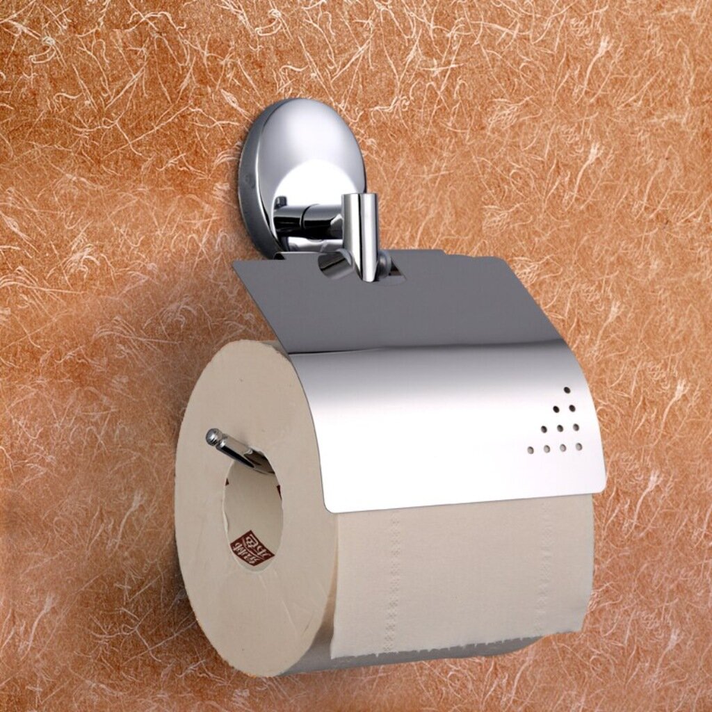 Держатель для туалетной бумаги, металл, хром, Frap, F1603 дозатор для жидкого мыла frap 360 мл хром f407