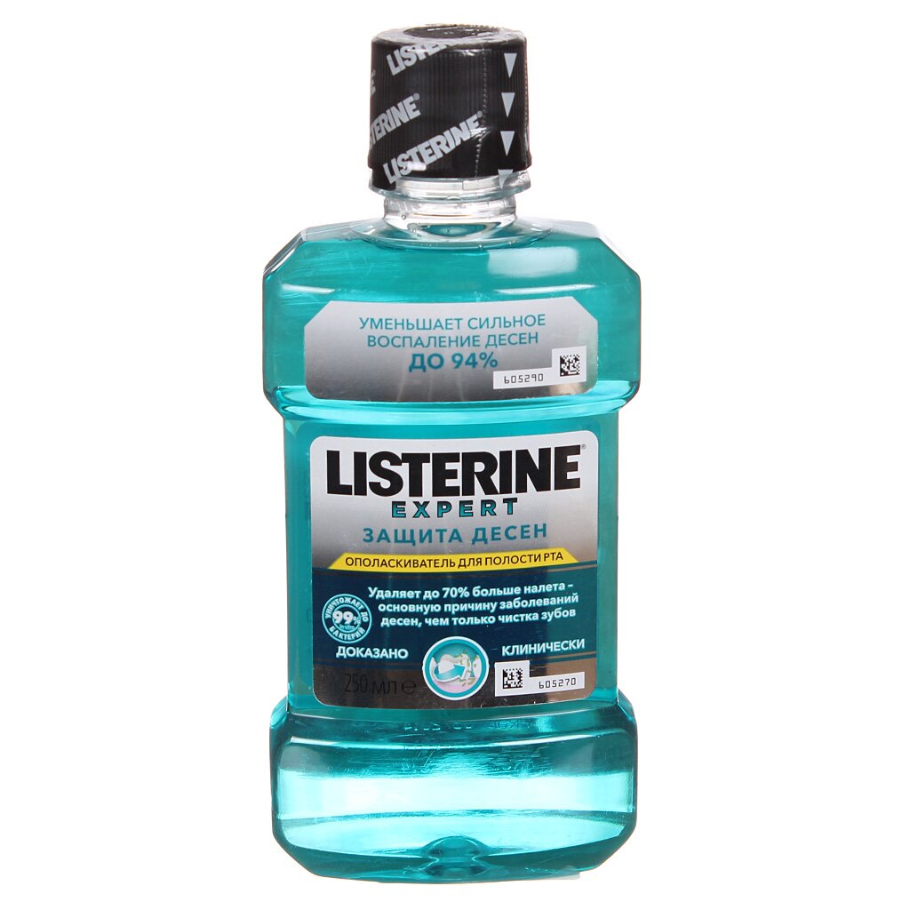 Ополаскиватель для полости рта Listerine, Expert Защита десен, 250 мл