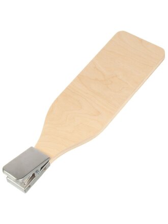 Доска разделочная дерево, для рыбы с зажимом, 51х15.5х2 см, с прищепкой, прямоугольная, 1389