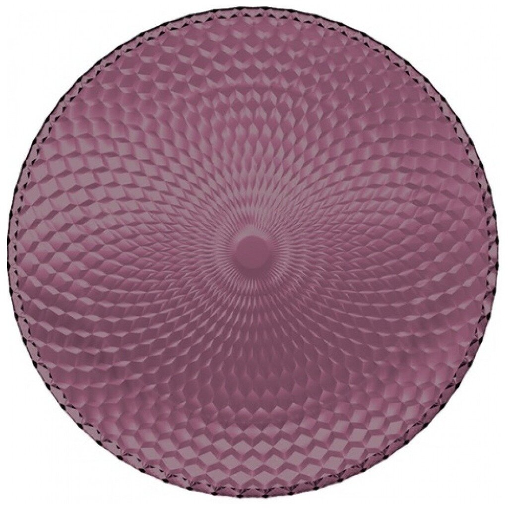 Тарелка обеденная, стекло, 25 см, круглая, Idylle Lilac, Luminarc, A0009/Q1308, розовая тарелка обеденная уотер колор 25см luminarc j4652
