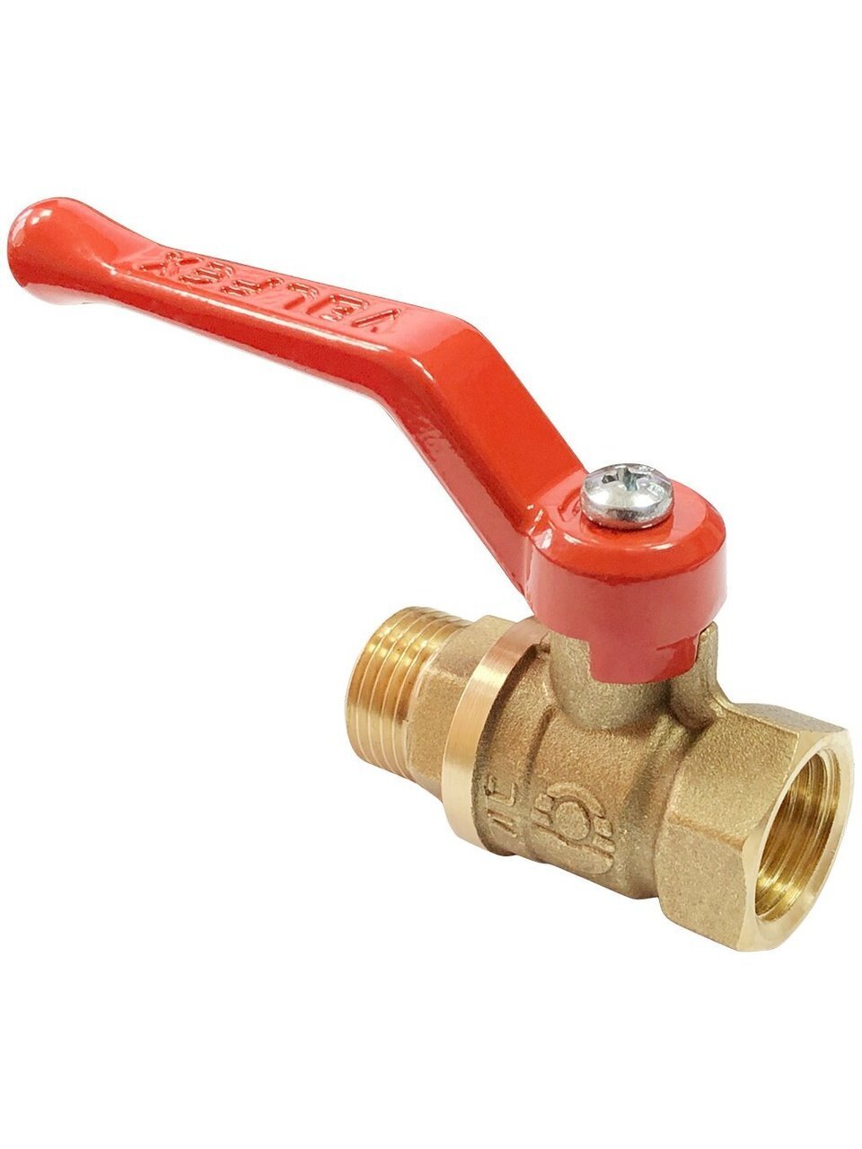 Кран для воды, 3/4&amp;quot;, г-ш, латунь, ручка, DN 20, Valfex