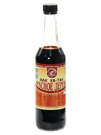 Лак Класс, ХВ-784, глянцевый, перхлорвиниловый, красное дерево, для внутренних и наружных работ, 0.5 л