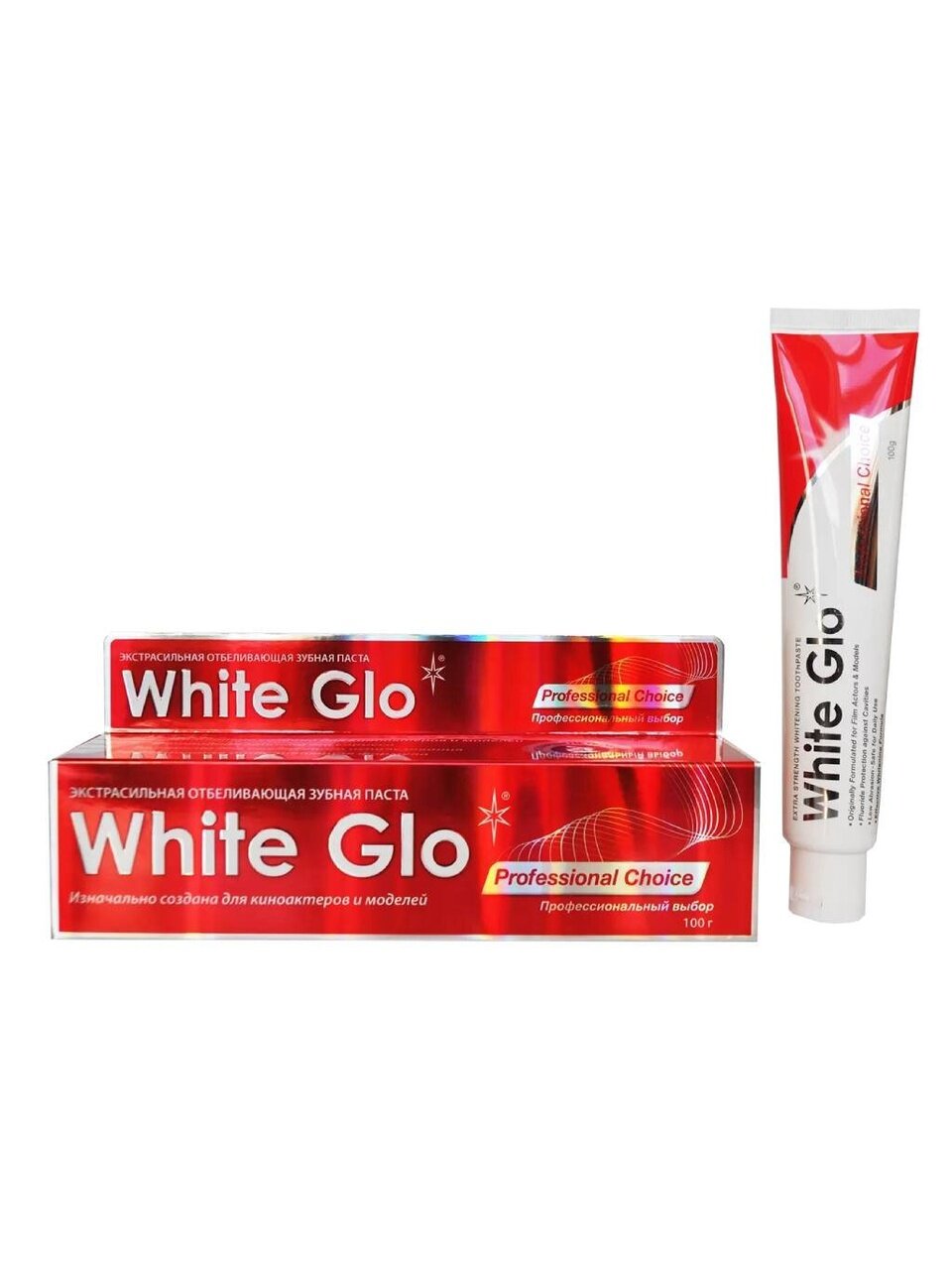 Зубная паста White Glo, Отбеливающая профессиональный выбор, 100 г