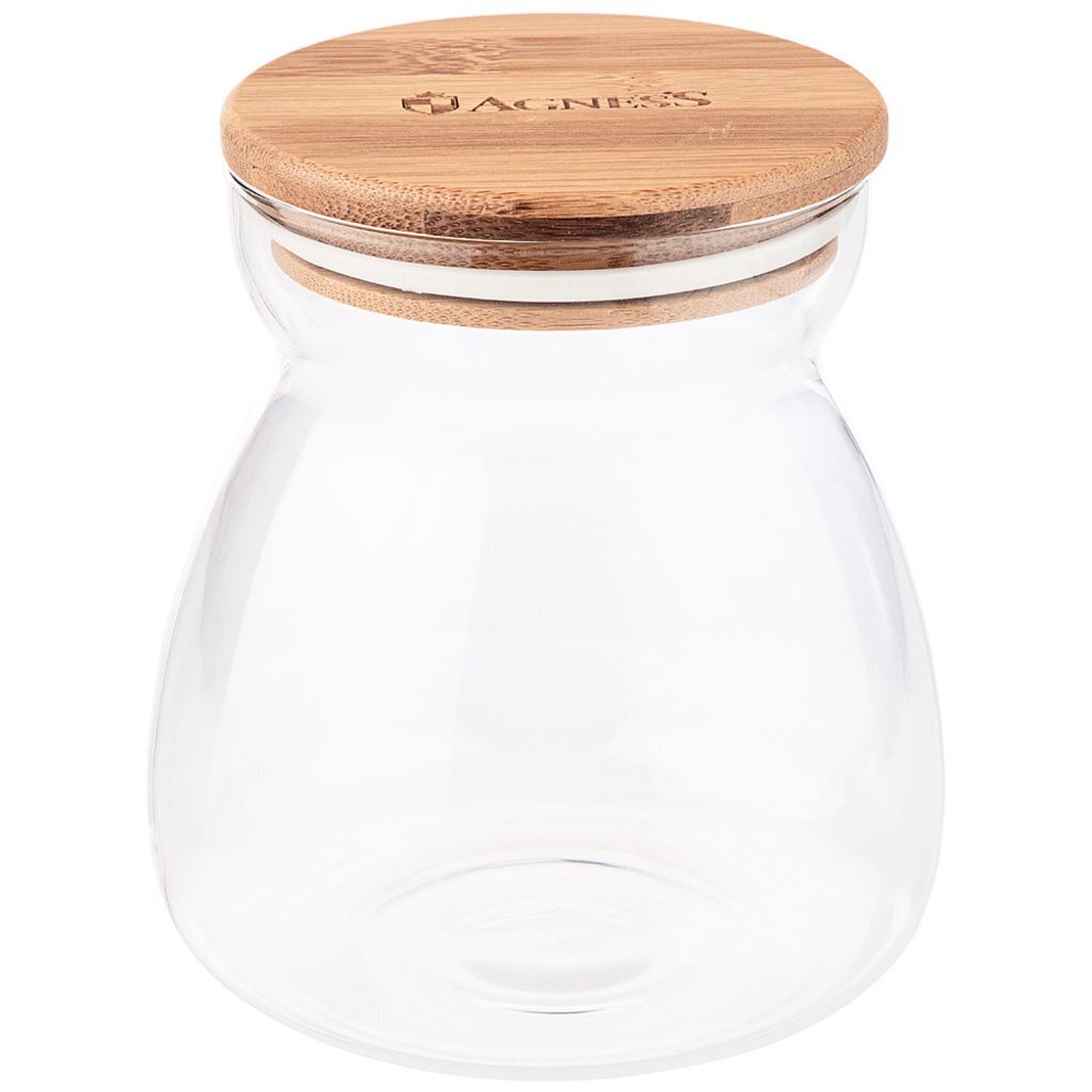 Емкость для пищевых продуктов Agness &amp;quot;native&amp;quot; d=11см h=12,2 см, 600 мл, 886-113