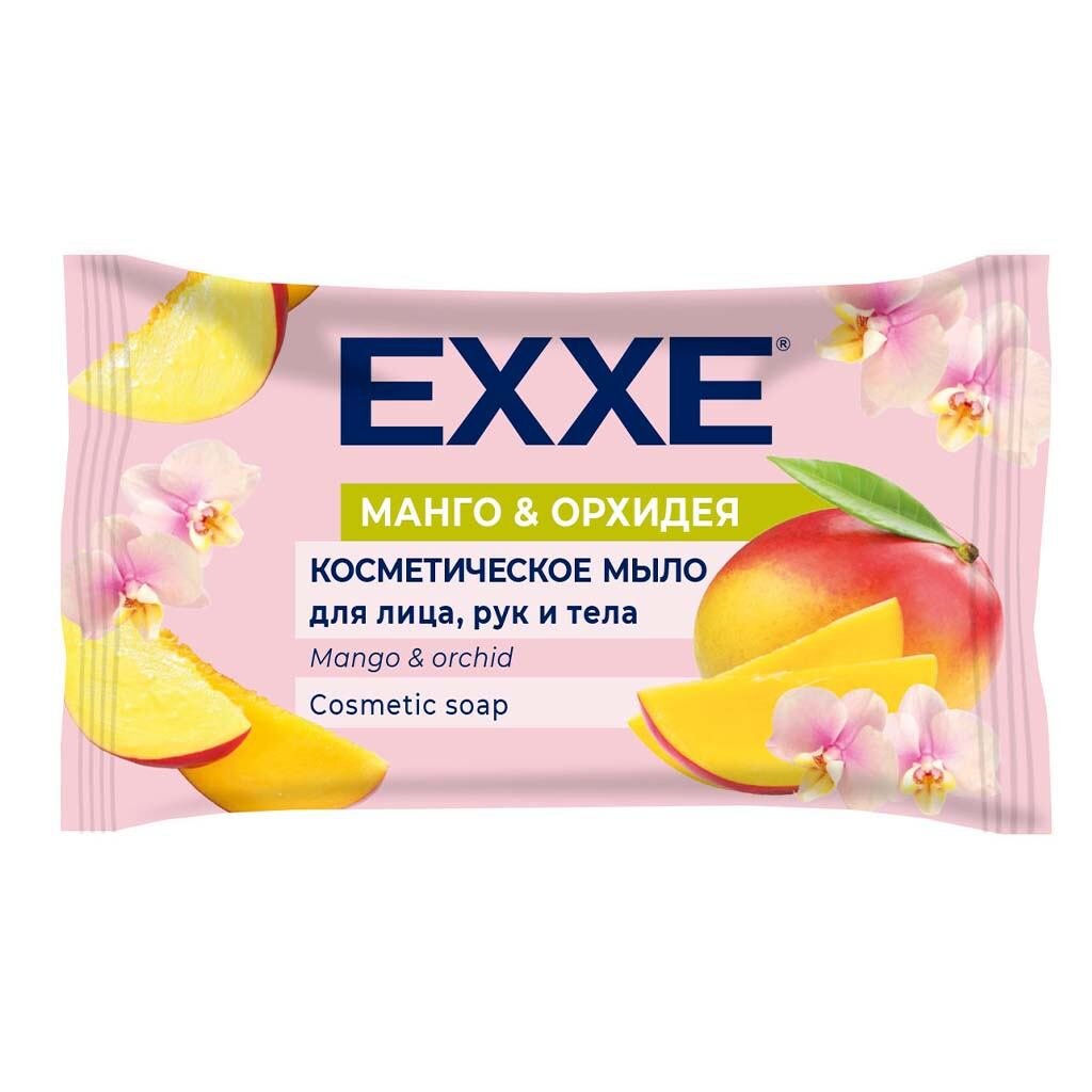Мыло Exxe, Манго и орхидея, 75 г, косметическое мыло exxe манго и орхидея 75 г косметическое