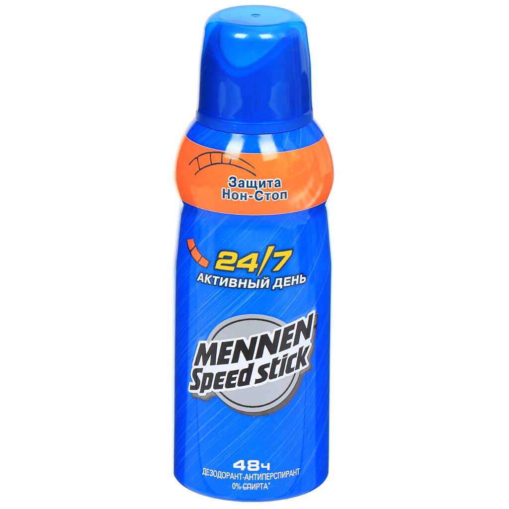 Дезодорант-спрей Mennen Speed Stick Активный день для мужчин, 150 мл