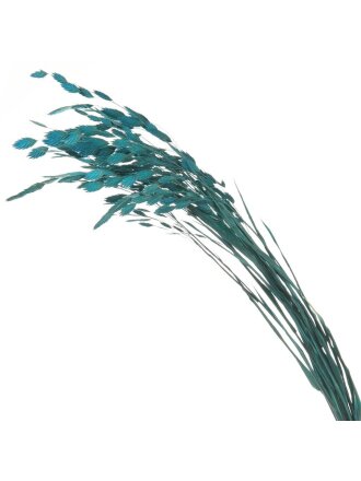 Цветок искусственный декоративный Ветвь, 60 см, бирюзовый, Y4-6305