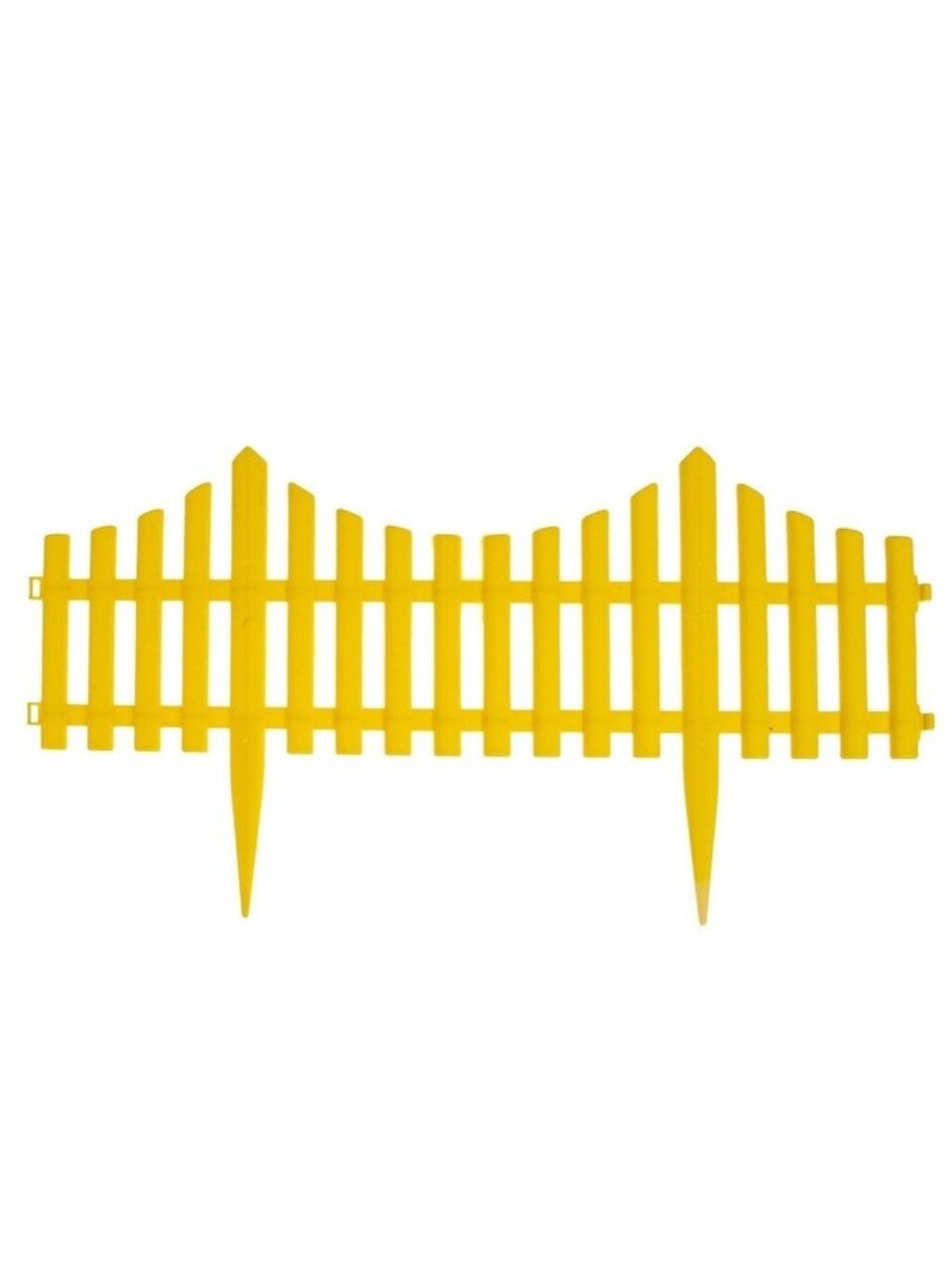 Забор декоративный пластмасса, Диорит, Модерн, 32.5х300 см, желтый, 10606