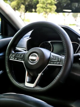 Оплетка на руль DSV, Black, R99308, черная