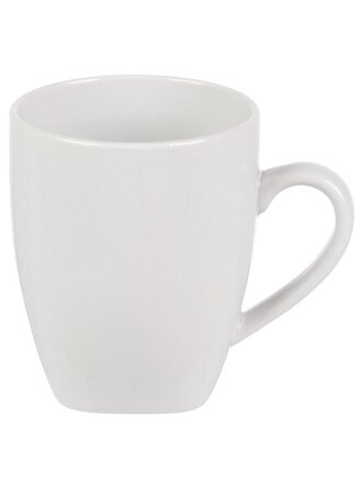 Кружка фарфор, 210 мл, Глория Белая, Дулевский фарфор, 032952