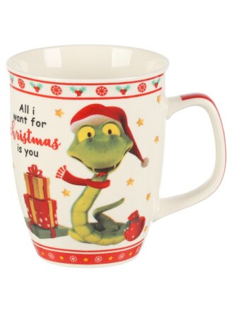 Кружка керамика, 350 мл, Приятный сюрприз, 246-08004, в ассортименте