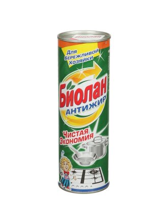 Чистящее средство для кухни, Биолан, Антижир, порошок, 400 г