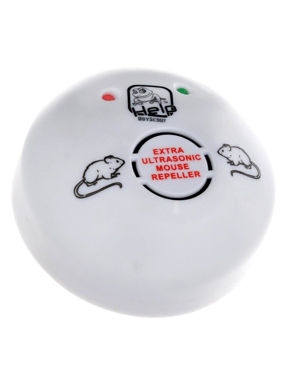 Отпугиватель ультразвуковой Help, от крыс и мышей, 220 В, 10x10x4.5 см