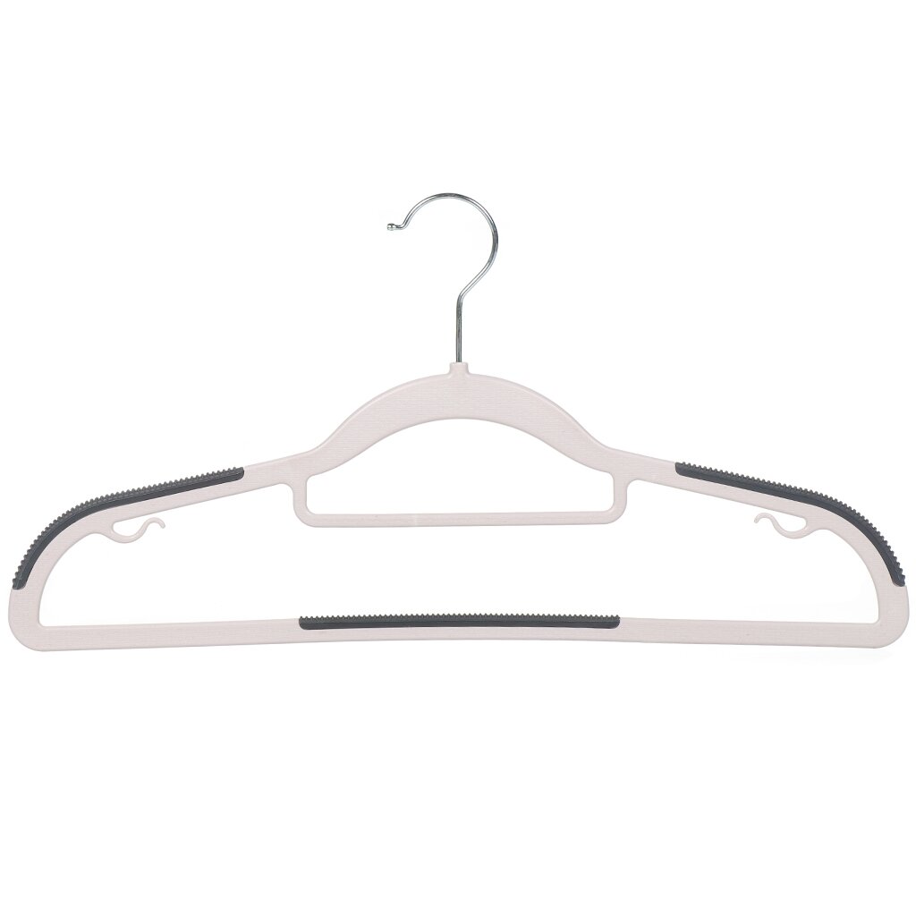 Вешалка-плечики для одежды, 44.5 см, пластик, LWS-901 вешалка для одежды savanna wood 41 5×22 5×1 см