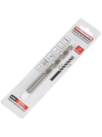 Сверло по металлу, Haisser, диаметр 9 мм, индивидуальная упаковка, HS101517