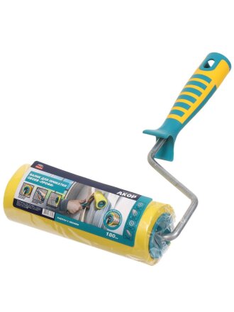 Валик для прикатки обоев, Профи, 180хдиаметр 8 мм