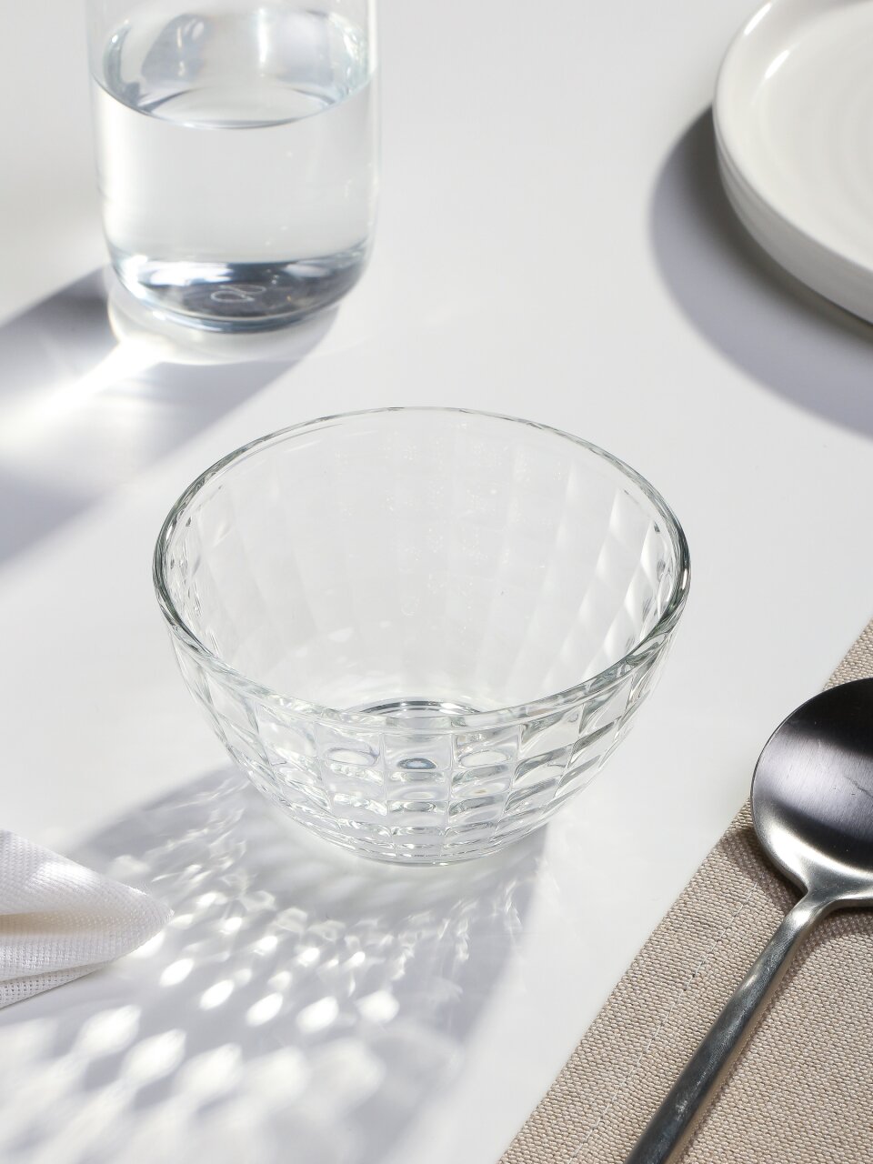 Салатник стекло, круглый, 11х6 см, Монарх малый, ОСЗ, 07C1324-66