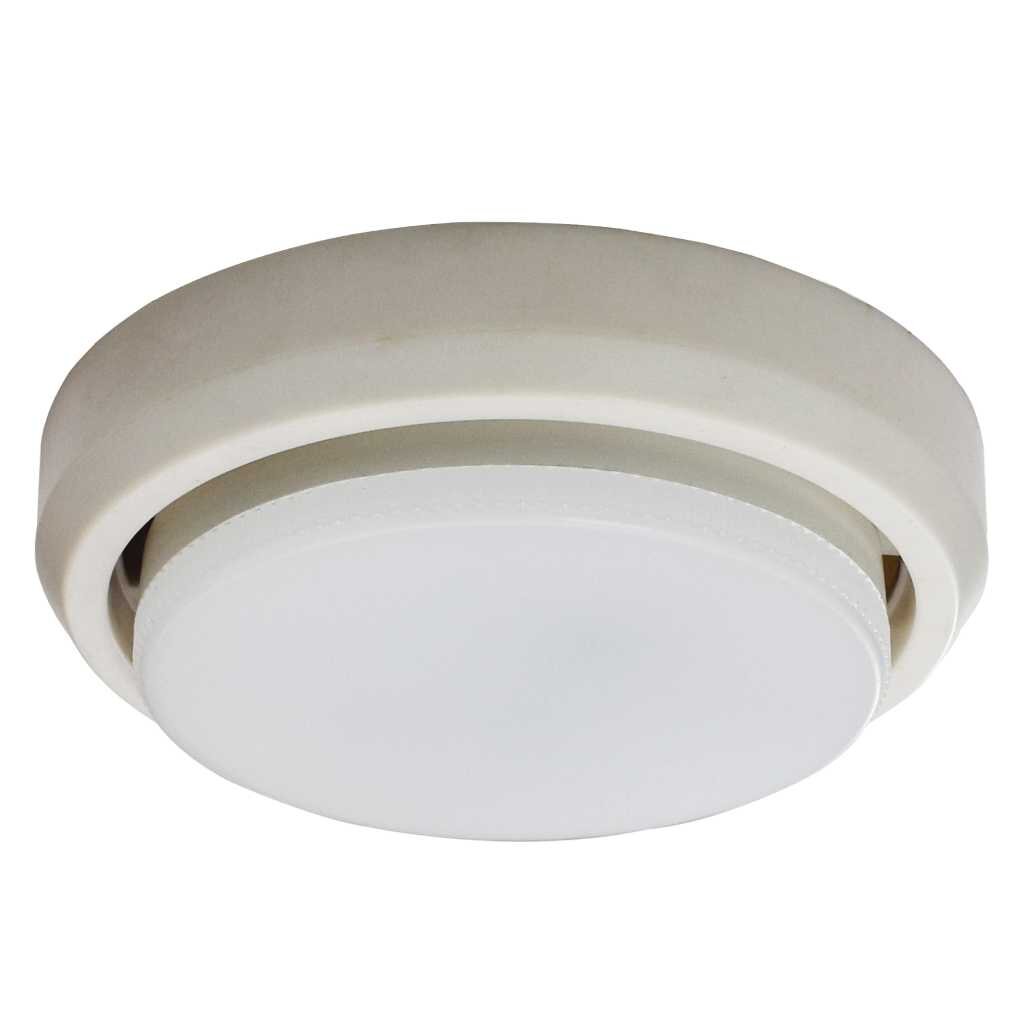 Светильник General Lighting Systems, GCL-GX53-H18-P-W, GX53, IP20, 9.5х1.6 см, белый, 661238