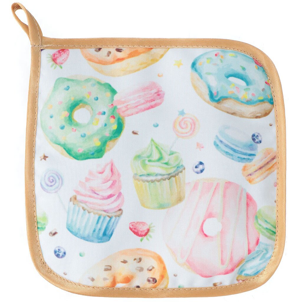 Прихватка, 18х18 см, №14