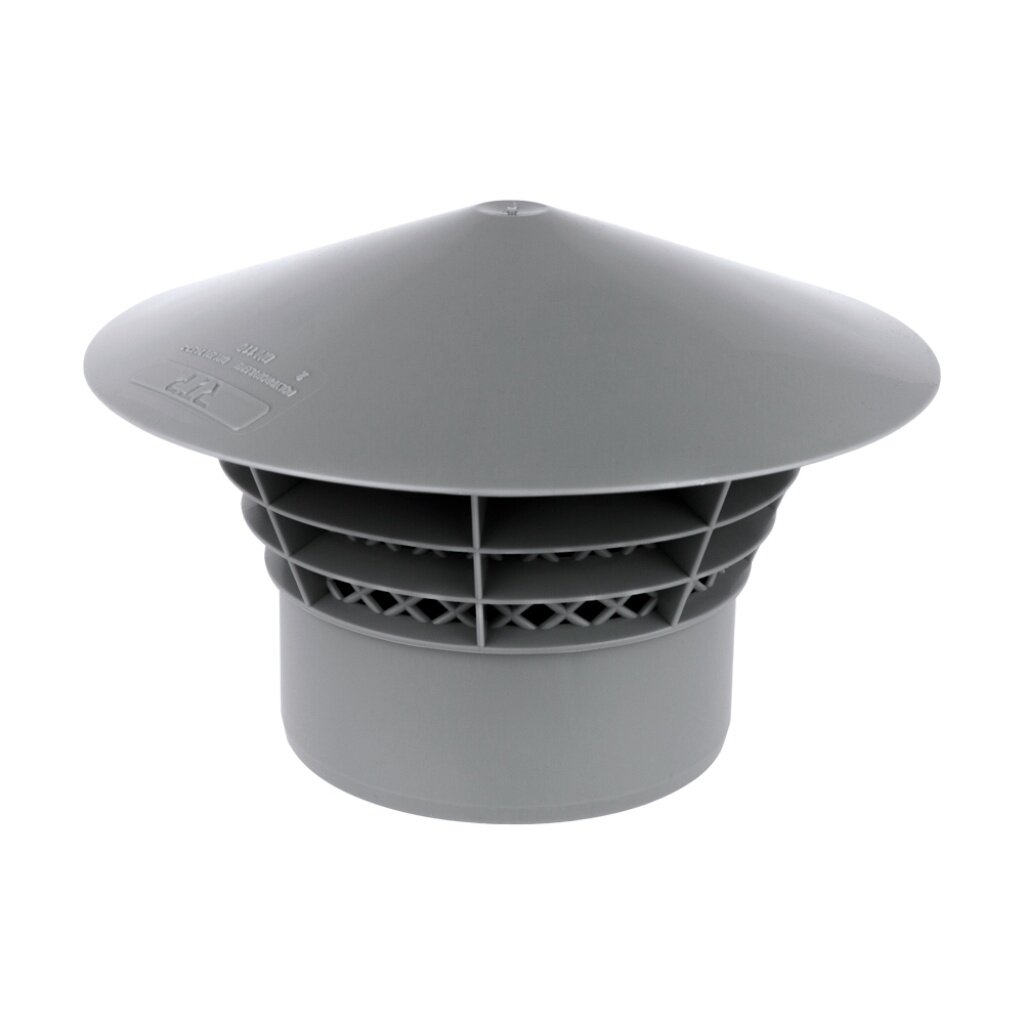 Зонт канализационный вентиляционный, 110 мм, РосТурПласт, внутренний, пластик, 40369 умный зонт opusone jonas серый