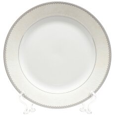 Тарелка обеденная, фарфор, 25 см, круглая, Harmony, Fioretta, TDP341