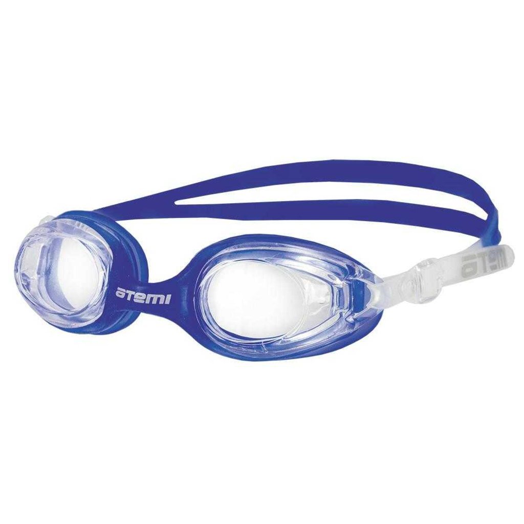 Очки для плавания Atemi, дет.,силикон (син), N7401, 00000098137
