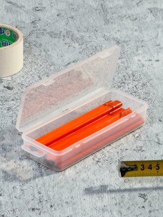 Ящик-органайзер для инструмента, 20х8х3.5 см, пластик, Bartex, 27803550502