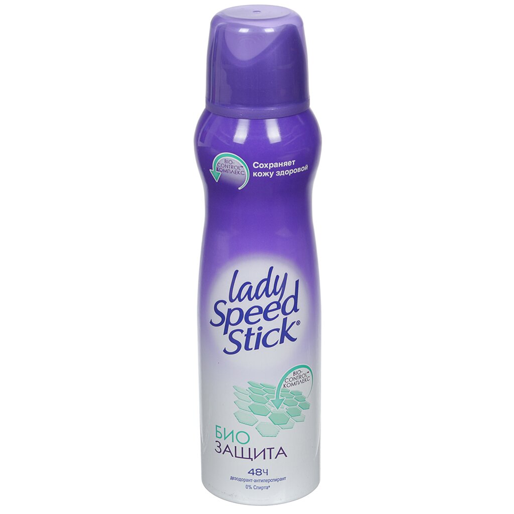 Дезодорант-спрей Lady Speed Stick БИО защита для женщин, 150 мл