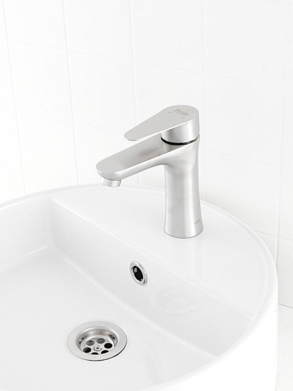 Смеситель для раковины, Potato, короткий излив, с картриджем, P10310S