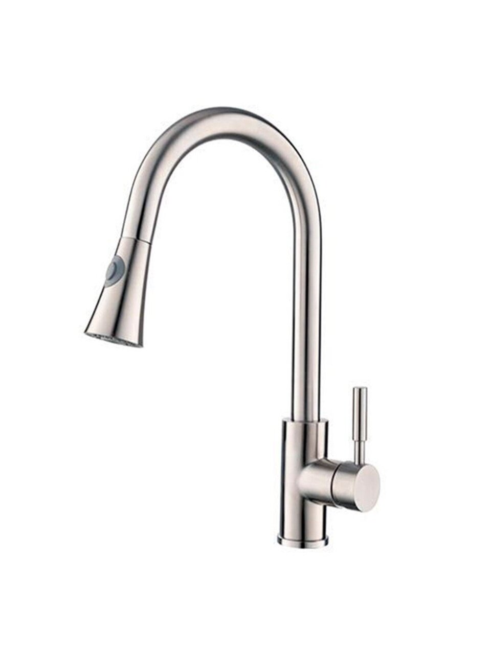 Смеситель для кухни, Stemix, выдвижной излив, с картриджем, SUS 831-014F