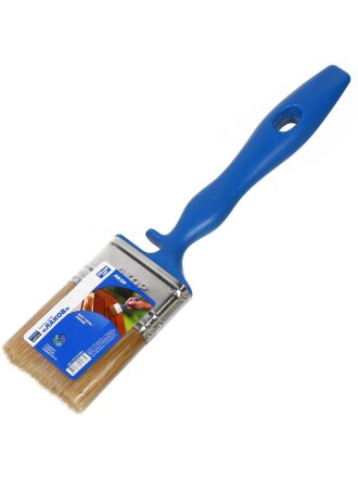 Кисть плоская, Акор, Лаки, Мастер, 15х50 мм, искусственная щетина, 57 мм, рукоятка пластик, 171 15 050