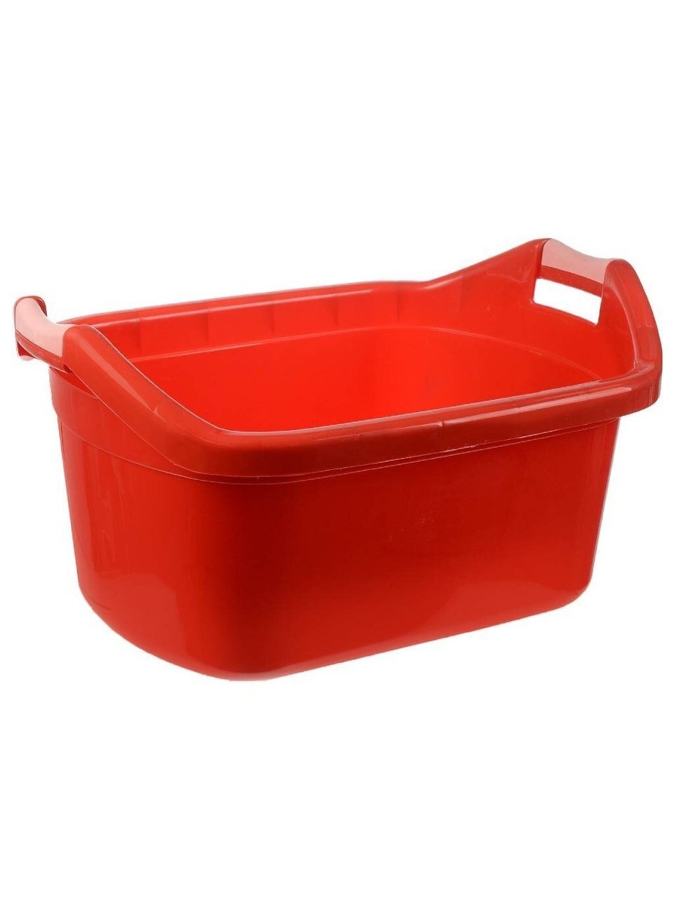 Таз пластик, 48 л, овальный, с ручкой, в ассортименте, Радиан, 10124010