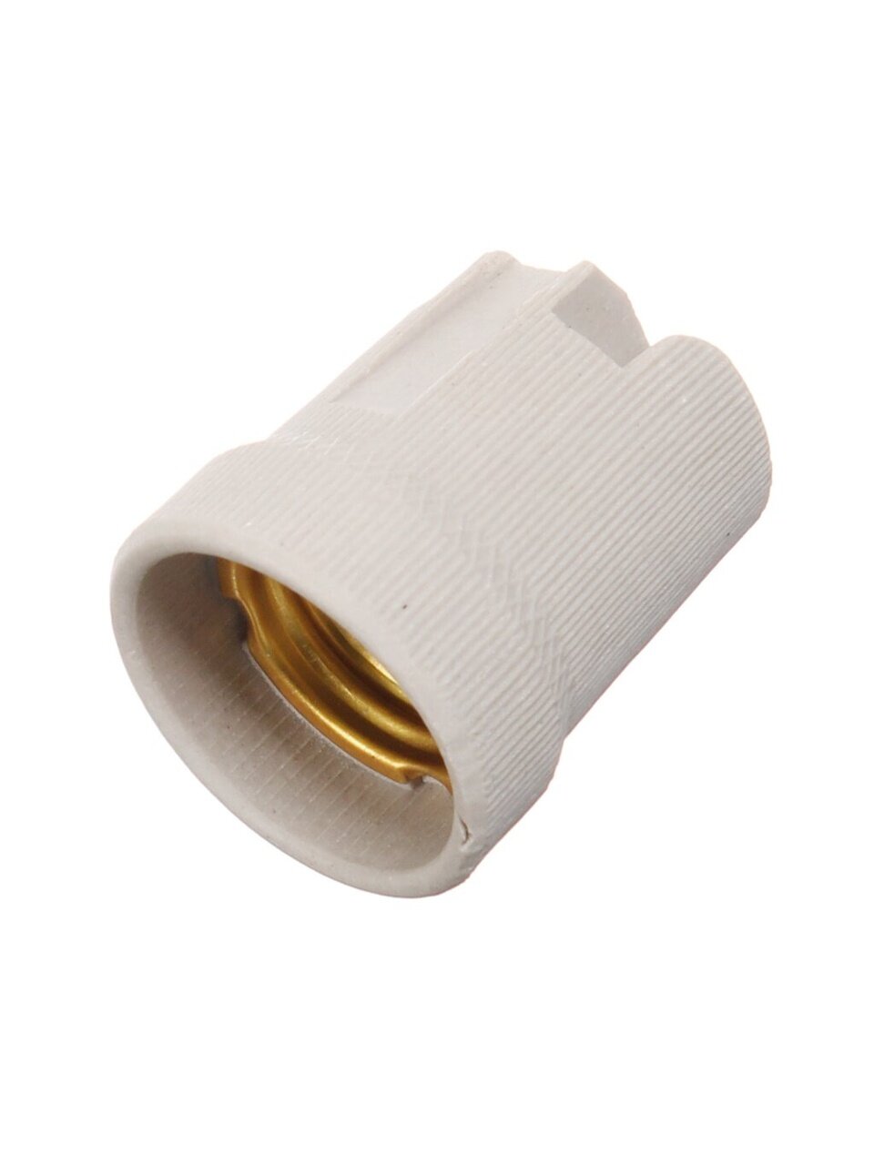 Патрон E27, потолочный, TDM Electric, керамика, медные контакты и гильза, SQ0319-0002