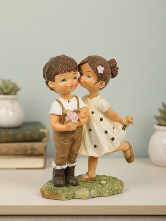 Статуэтка полистоун, Дети, 9.5х4.5х12.5 см, Lefard, 162-1078