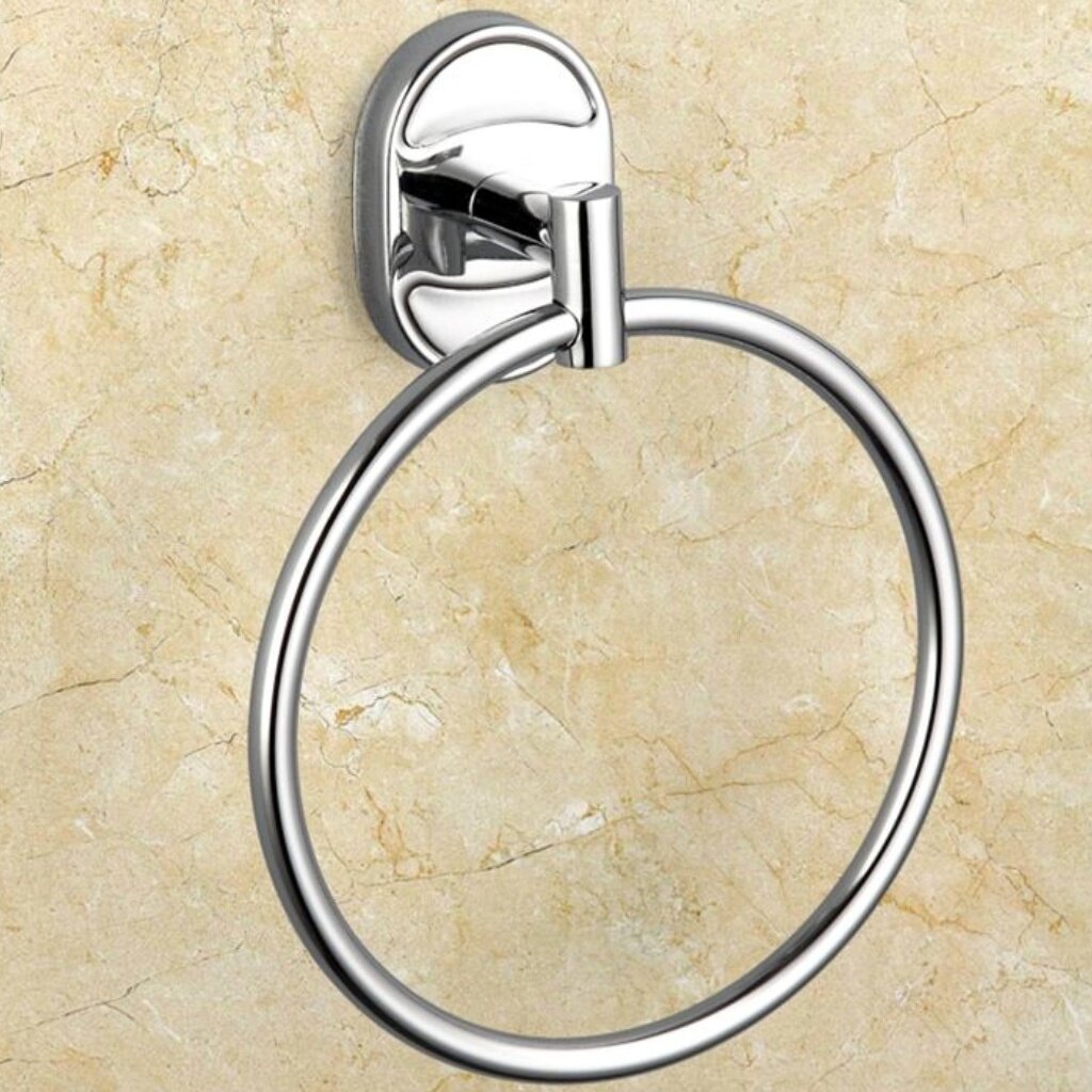 Держатель для полотенец, с кольцом, металл, хром, Frap, F1904 кольцо для полотенец frap