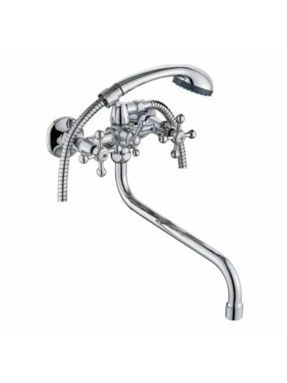Смеситель для ванны, Gota Rocio, с кран-буксой, хром, 123030-GR