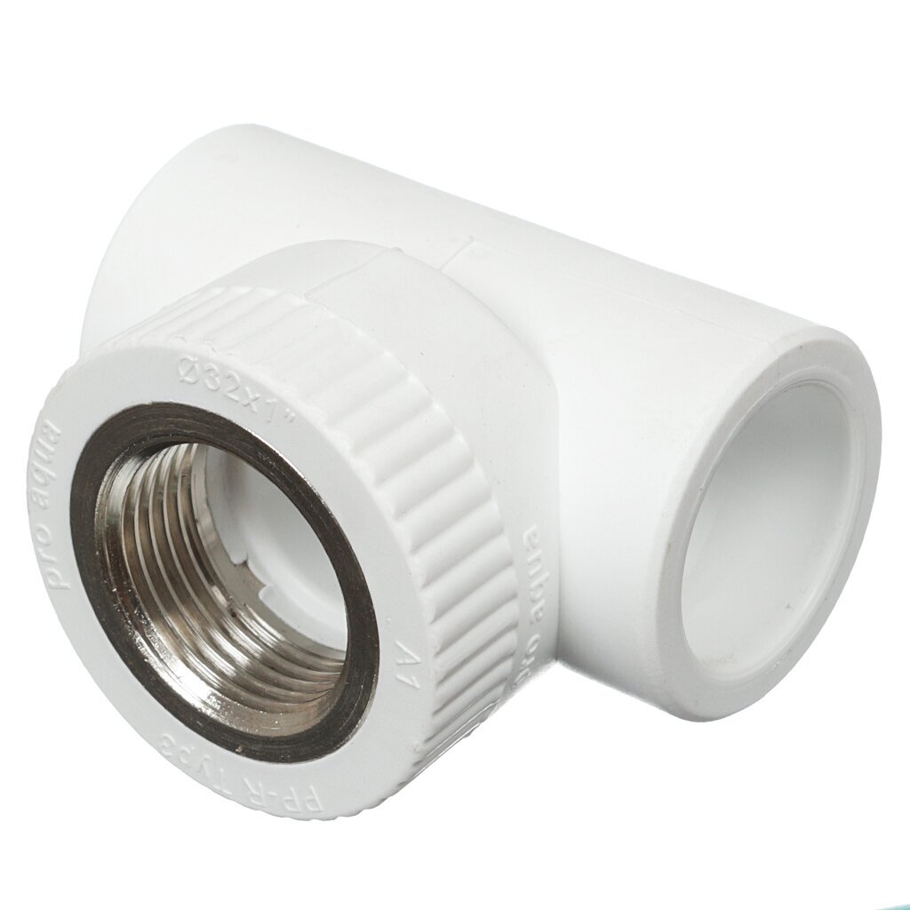 ПП Тройник комб d32*1&amp;quot; вну рез БЕЛ ProAqua