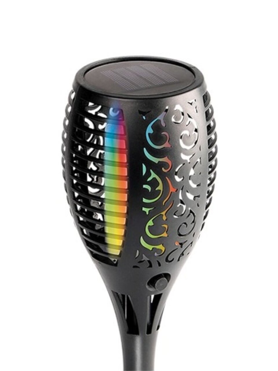 Светильник ландшафтный ФАZА, SLR-S11-RGB, на солнечной батарее, грунтовый, 0.3 Вт, пластик, 9.8х58 см, факел