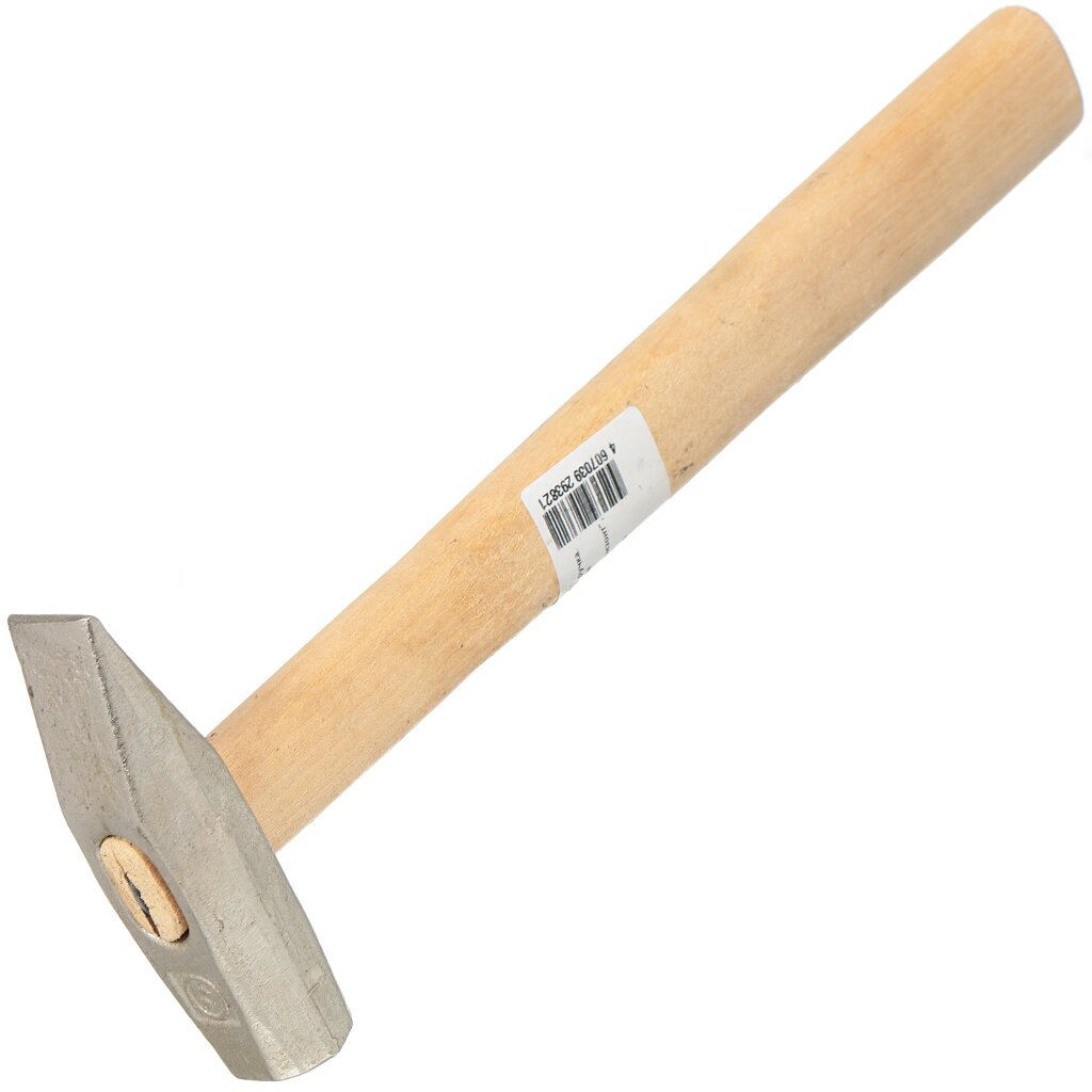 Молоток с деревянной ручкой МС-9-0.4, 400 г, с квадратным бойком