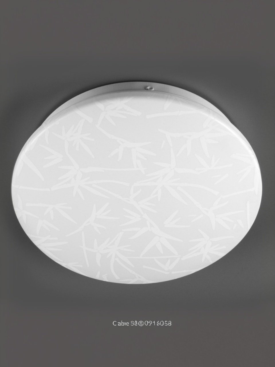 Светильник светодиодный, General Lighting Systems, GSMCL-014-18 Bamboo, 18 Вт, 4000 К, 1170 Лм, IP20, 25.3х23х5.8 см, нейтральный белый свет