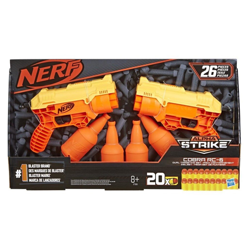 Игровой набор Nerf, Альфа Страйк Кобра, E7565