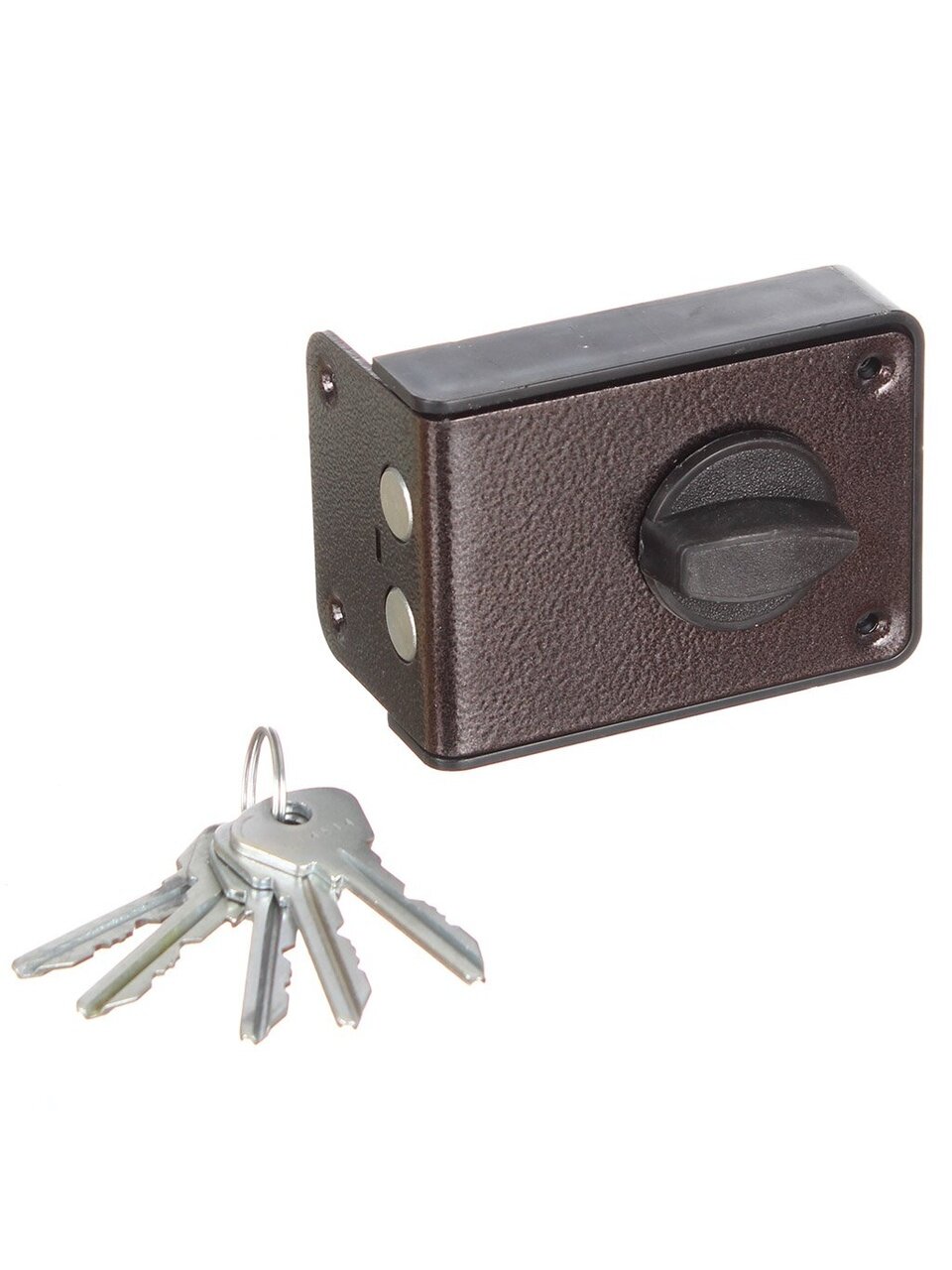 Замок накладной дверной, Зенит, 3Н1-3, 00-00000629, медь