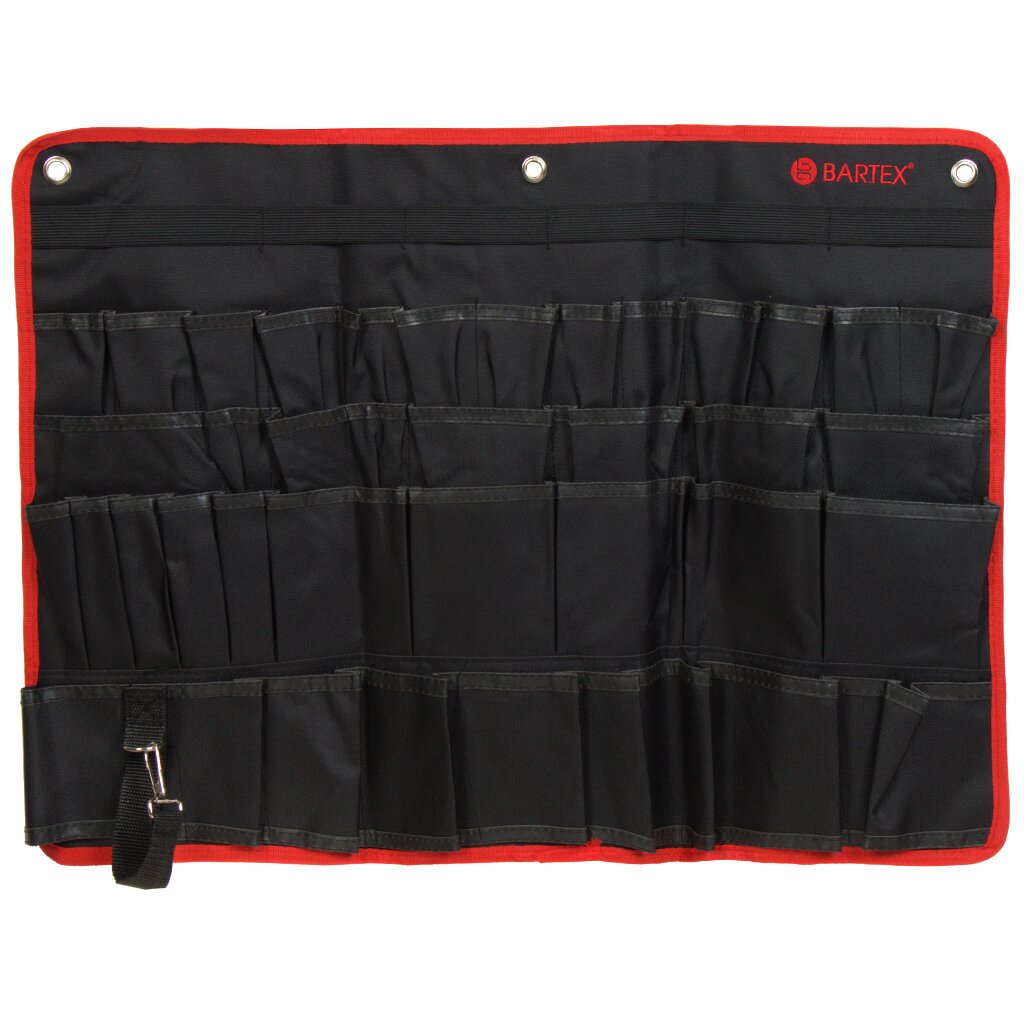 Сумка для инструментов, 45х67.5 см, текстиль, Bartex, настенная, AI-2904006 компактная сумка для рюкзака с малым барабаном с плечевым ремнем наружные карманы аксессуар для музыкальных инструментов красный