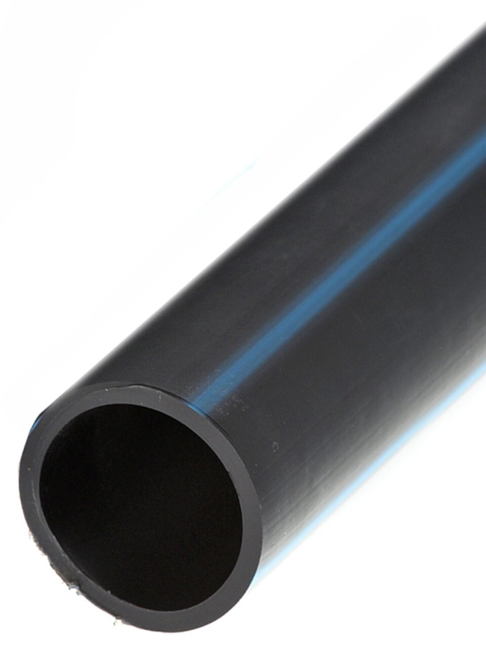 ПНД труба d16х1.2 мм, питьевая с синей полосой, 100 м, Cyklon, ПЭ100