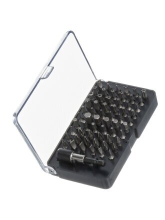 Набор бит Bartex, 61 шт, магнитный адаптер, CrV