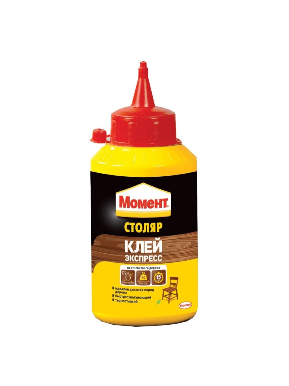 Клей Момент, однокомпонентный, 250 г, 422981, Столяр