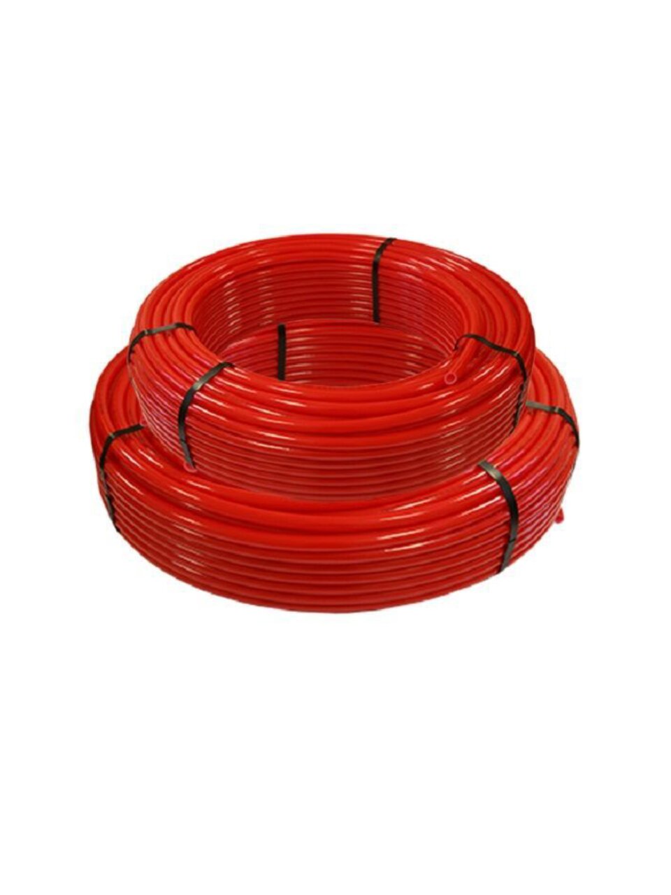 Труба для теплого пола диаметр 20х2 мм, красная, 100 м, PE-RT, РосТурПласт