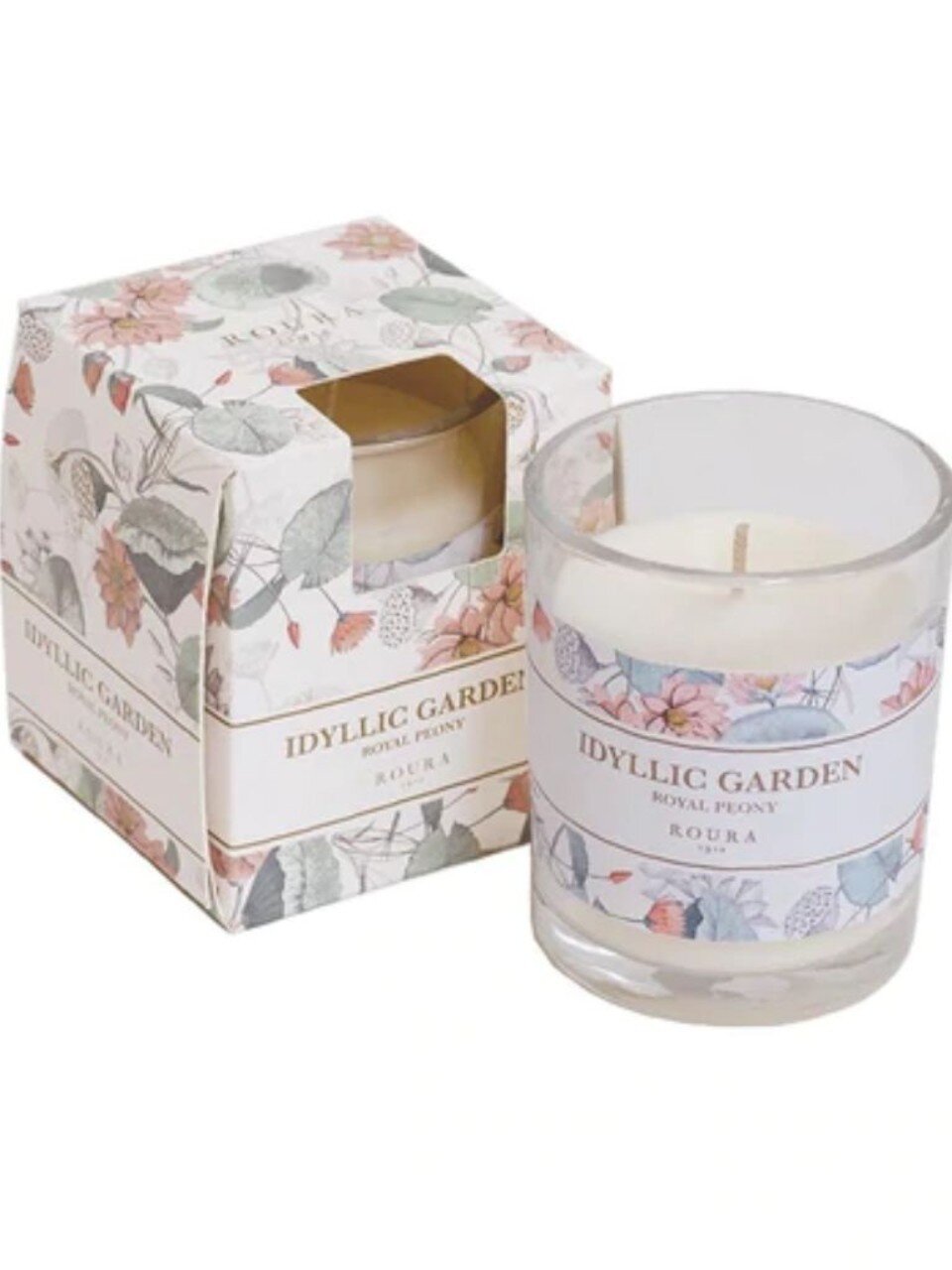 Свеча ароматизированная, 8.5х7 см, в стакане, Roura, Идиллический сад, 333480.205