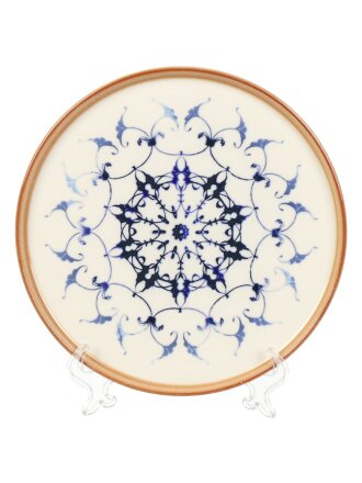 Тарелка десертная, фарфор, 21 см, с бортом, круглая, Reflect, Pioli, 18AP21 PL Reflect