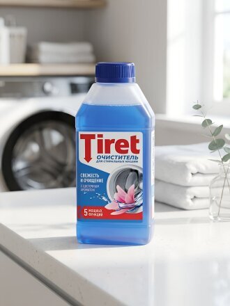 Очиститель Tiret, для стиральной машины, 250 мл
